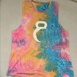 ZYIA Active Hendrix Kettle Moon Tie Dye Tank